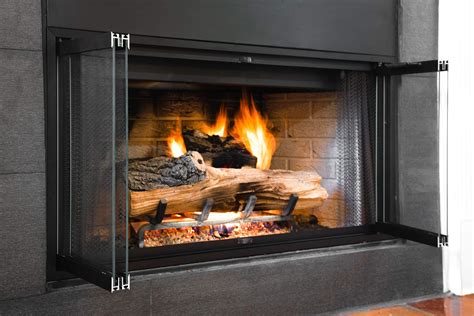Wood Burning Fireplace Glass Doors What Is It Why Do You Need One