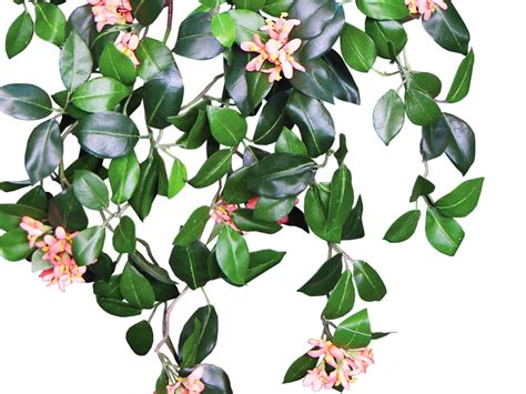 Artificial Jasmine Plant Indoor Hanging Flowers Potted Commercial Silk