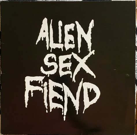 Alien Sex Fiend All Our Yesterdays 1988 Silvergrey Labels Vinyl