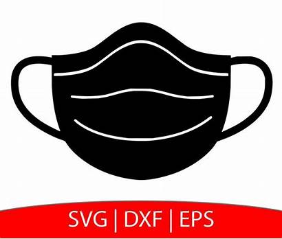 Mask Svg Face Clipart Silhouette Zoom