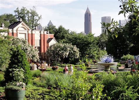 The Beautiful Atlanta Botanical Gardens With The Also Beautiful