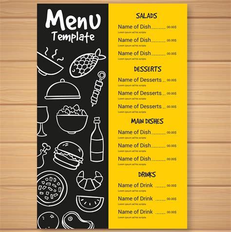 Fast food menu card design. Fast Food Menu Card #foodie #menucard | Menu card design ...