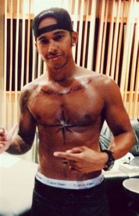 Lewis Hamilton Paparazzi Shirtless Shots Naked Male Celebrities