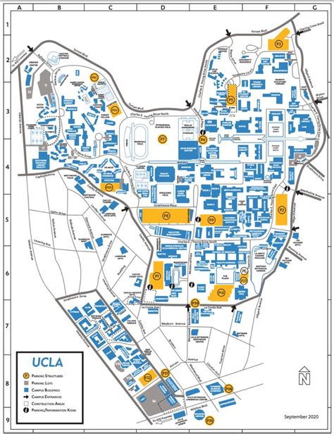 10 Best Campuses Infrastructure In The United States Ucla Campus Map