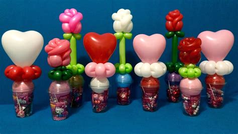 Sweetheart Balloon Candy Cups Valentines Balloons Valentines