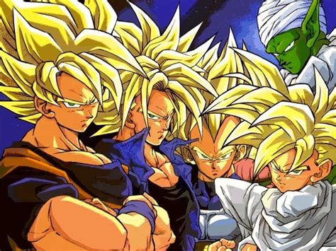 Every image can be downloaded in nearly every resolution to ensure it will work with your device. The Gang - Dragon Ball Z Gt Wallpaper (16203902) - Fanpop