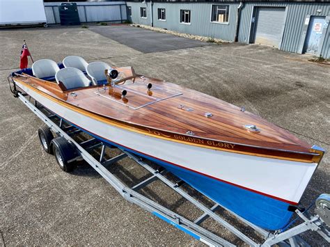1930 30ft Slipper Launch built by Andrews of Bourne End For Sale