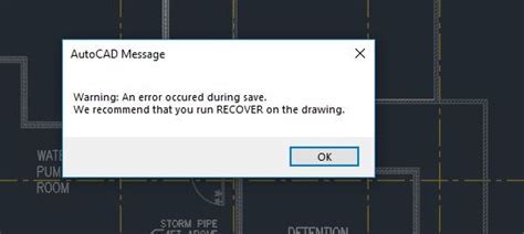 Autocad Error Occurred During Save Draw Imagine Create