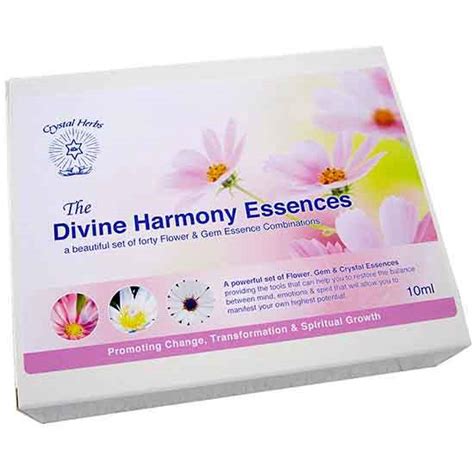 Divine Harmony Essences Complete Set Of All 40 Crystal Herbs Shop Uk