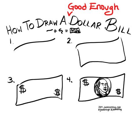 How To Draw A Dollar Bill Step By Step