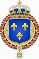 Grand Royal Coat of Arms of the Kingdom of France | Coat of arms, Flag ...