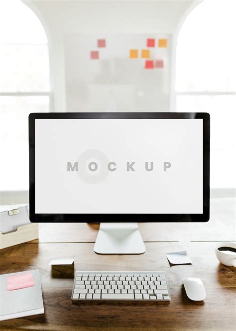 Mockup Desktop Images Free Psd Vector And Png Mockups Rawpixel