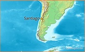 Santiago Map - Tripsmaps.com