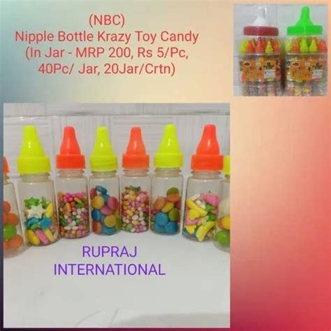 Crazy Toys Mint Nipple Bottle Toy Candy Packaging Type Plastic Jar At