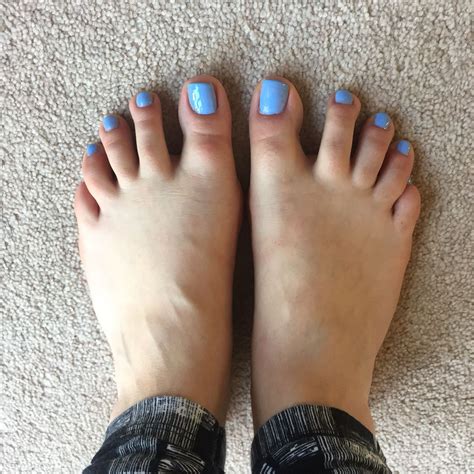 Blue Toe Nails Sensationail Blueiris Gelnails Diynails Uñas