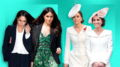 meghan markle and kate middleton fashion royals rewearing clothes stylecaster