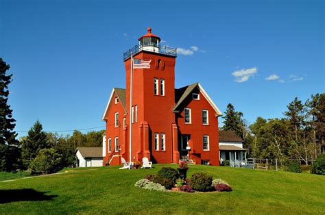 Wc Lighthouses Two Harbors Lighthouse Two Harbors Minnesota