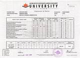 Photos of Eiilm University Degree Form