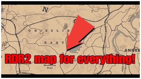 Rdr2 Map Locations For Everything Important Youtube