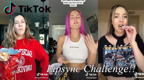 Tiktok Lip Sync Challenge Secret Talent Youtube