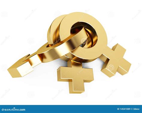 Gold Sex Symbol Stock Illustration Illustration Of Gold 14541089