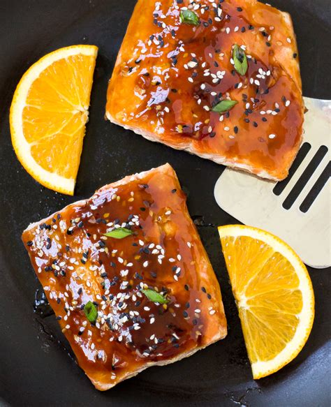 Orange Teriyaki Salmon Chef Savvy