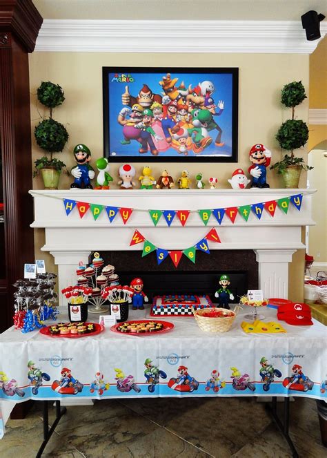 Mario Kart Cupcake Ideas 21 Super Mario Brothers Party Ideas And