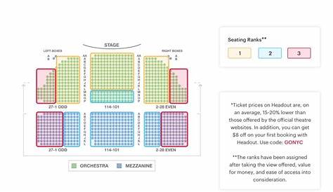 empire live seating chart