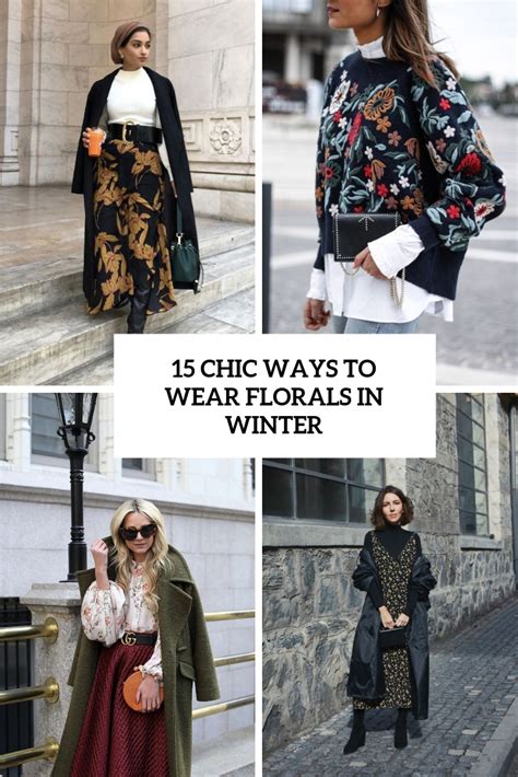 15 chic ways to wear florals in winter styleoholic
