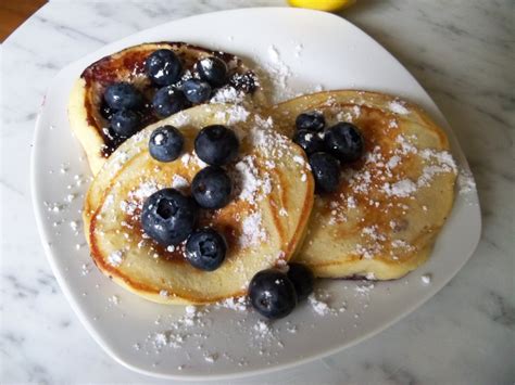 Blueberry Ricotta Pancakes Lucys Cooking