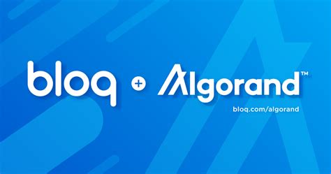 Algorand - Bloq