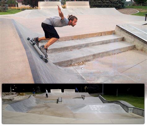 Arvada Skatepark Near Denver Co The Lost Longboarder