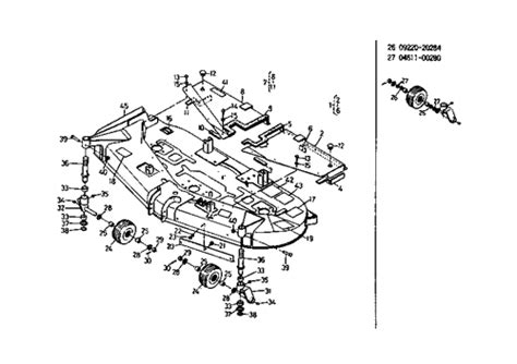 Kubota Zd21 Mower Deck Parts Diagram