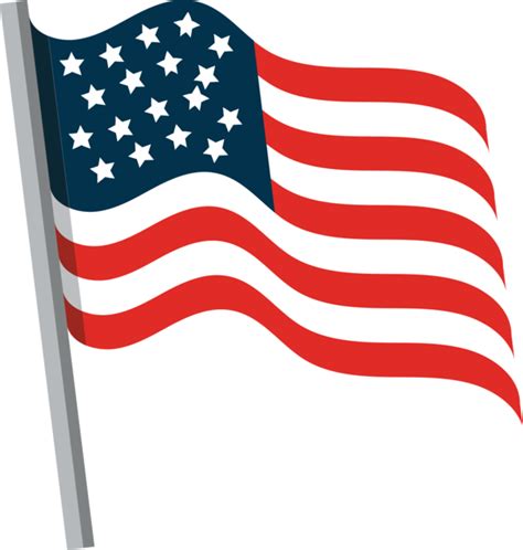 Us Independence Day Flag Of The United States Font Line For American