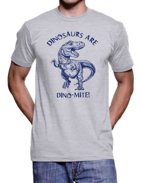 Dinosaur T Shirt Funny Dinosaur T Shirt Dinosaur Are Dinomite Etsy