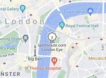The London Eye offering Google Maps advertisement to the highest bidder ...