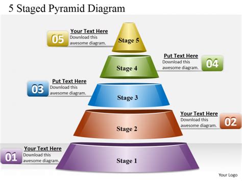 Powerpoint Tutorial 8 How To Create A Stunning 2d And 3d Pyramid