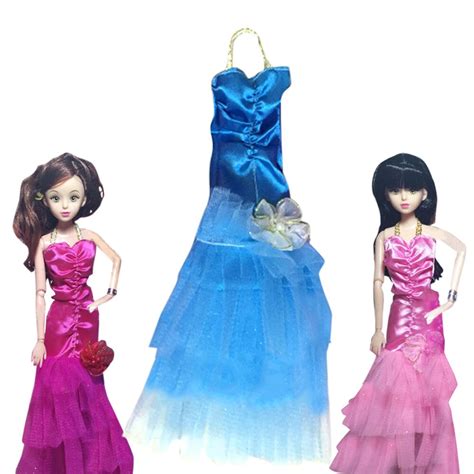 Beautiful Fashion Princess Party Handmade Dresses Outfit Gown Clothes