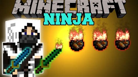 Minecraft Ninja Mod Become A Ninja And Use Epic Katanas With