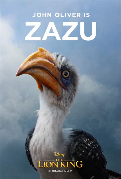 The Lion King Character Posters Show Very Realistic