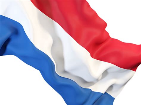 Waving Flag Closeup Illustration Of Flag Of Netherlands