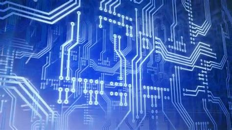 Circuit Board Background Loopable Animation Animated Circuit Board
