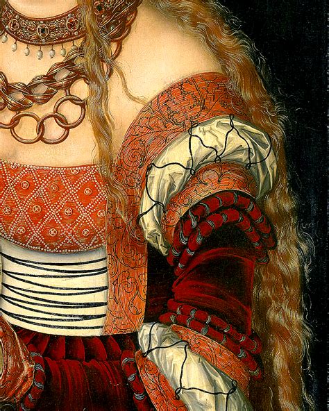 Lucas Cranach The Elder Detail Of Judith With The Head Of Holofernes