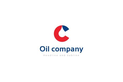 Oil Company Logo Logo Templates Creative Market