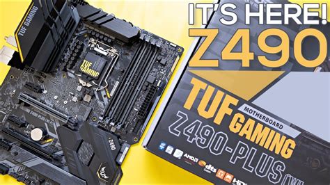 Intels Z490 Motherboards Are Here Asus Tuf Z490 Plus Wifi Unboxing