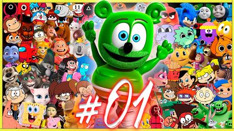 Megamix Gummy Bear Song Movies Games And Series Cover Part 01 Youtube
