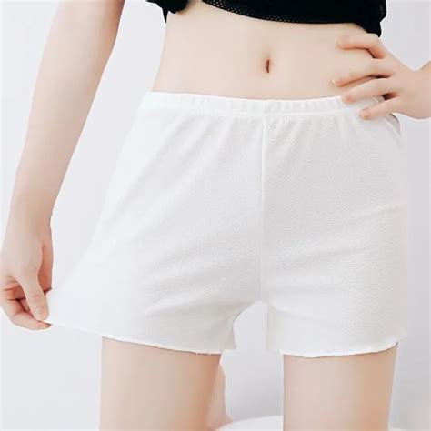 Visnxgi Causal Summer Girls Women Multicolors Shorts Ladies Cotton Soft Cozy Elastic Skinny