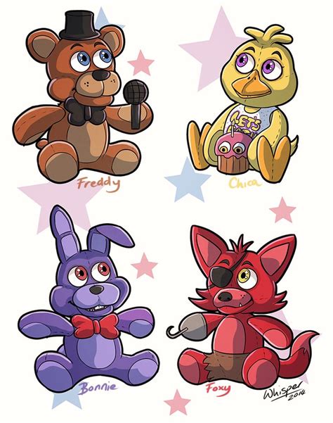 Cute Fnaf Characters Five Nights At Freddys Fan Art 38667343 Fanpop