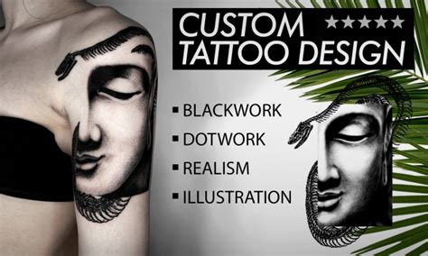 Create The Original Custom Tattoo Design For You By Nowayoutw Fiverr