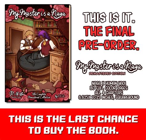 Your Final Chance To Own The Book My Master Is A Naga Complete